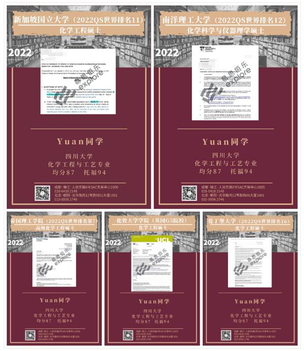 Student Sharing: Giving up the recommendation for postgraduate study to Switch to Studying Abroad, achieving a Grand Slam of New Second-year students and G5 Dream Schools!